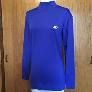 Under Armour type fabric-LONG SLEEVE MOCK NECK